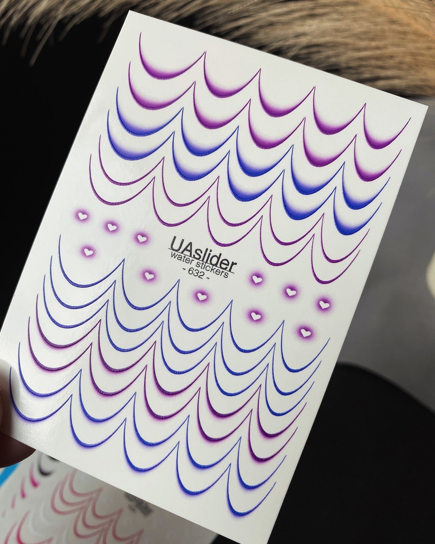 Nail Water Decal 632