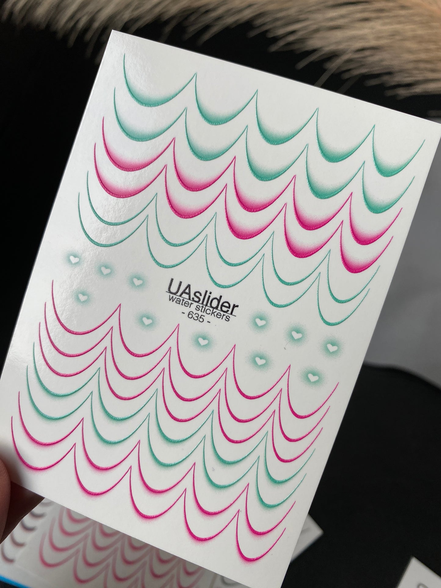 Nail Water Decal 635