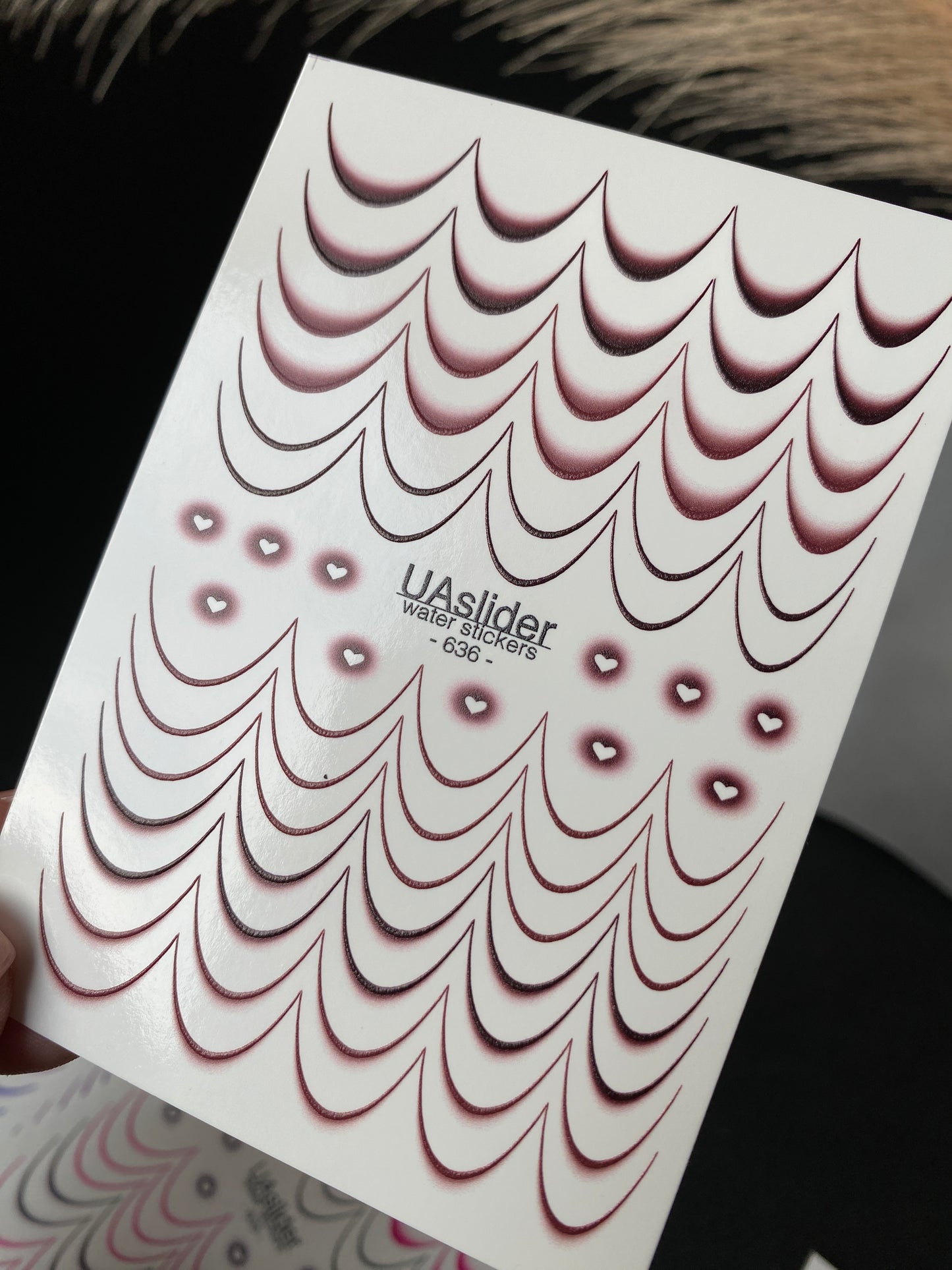 Nail Water Decal 636