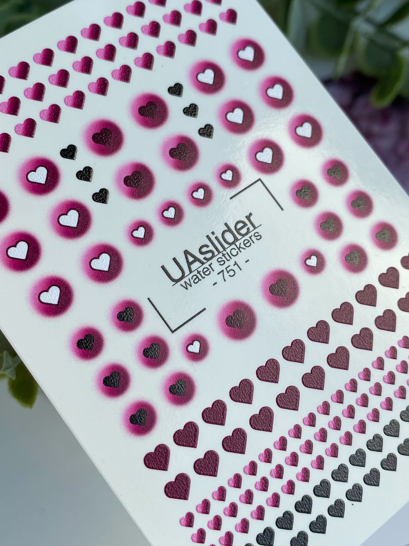 Nail Water Decal 751