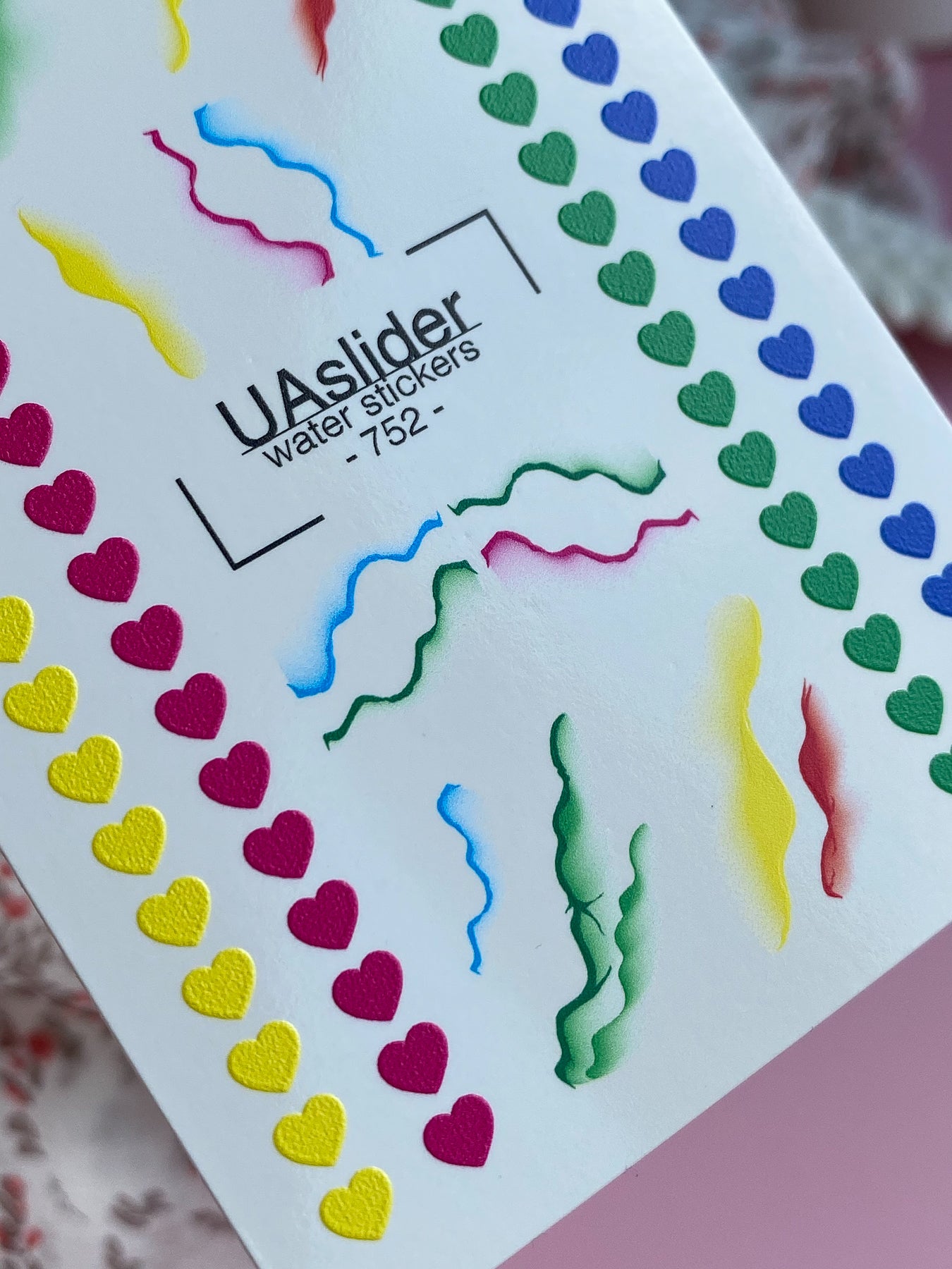 Nail Water Decal 752