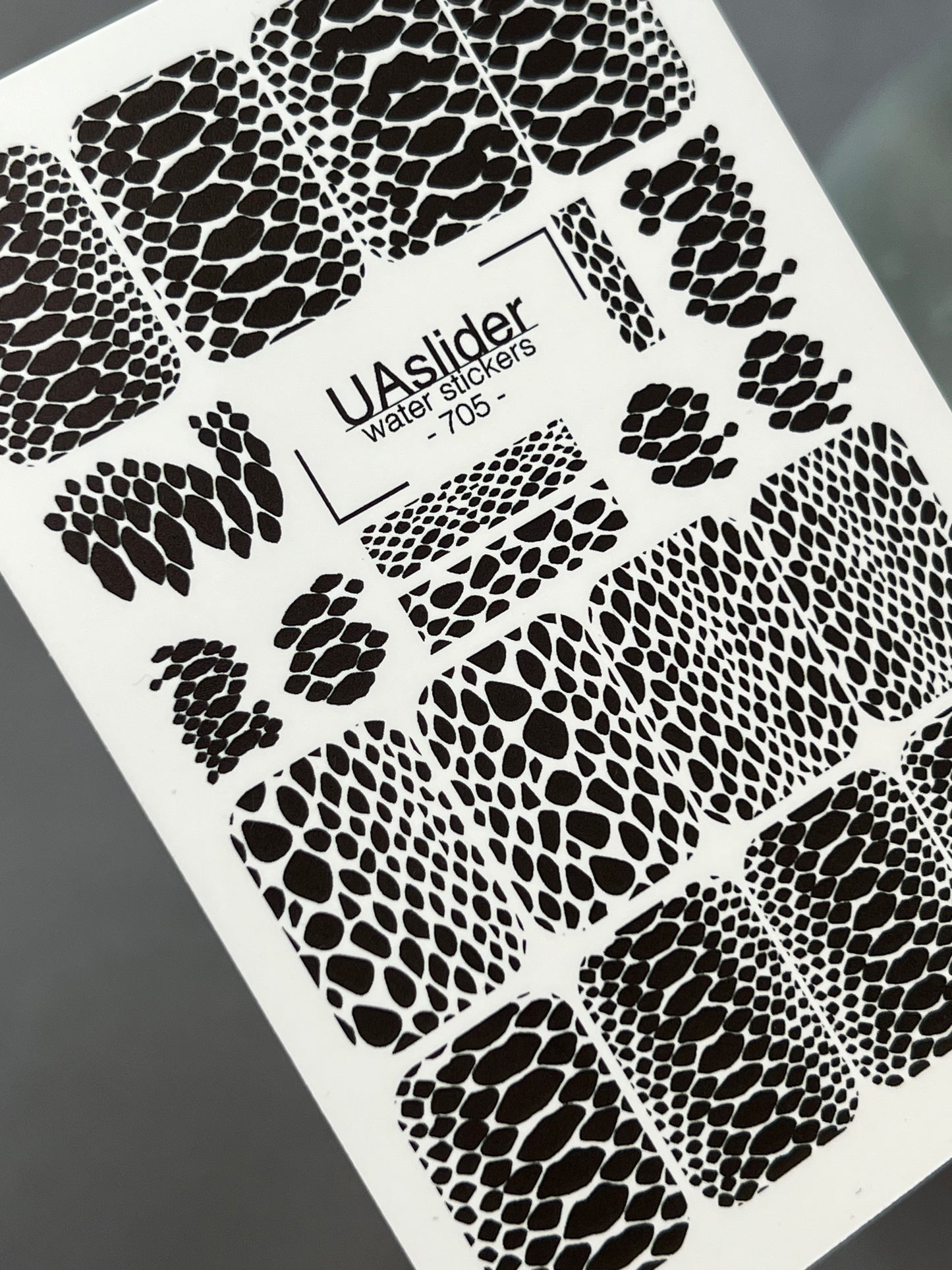 Nail Water Decal 705