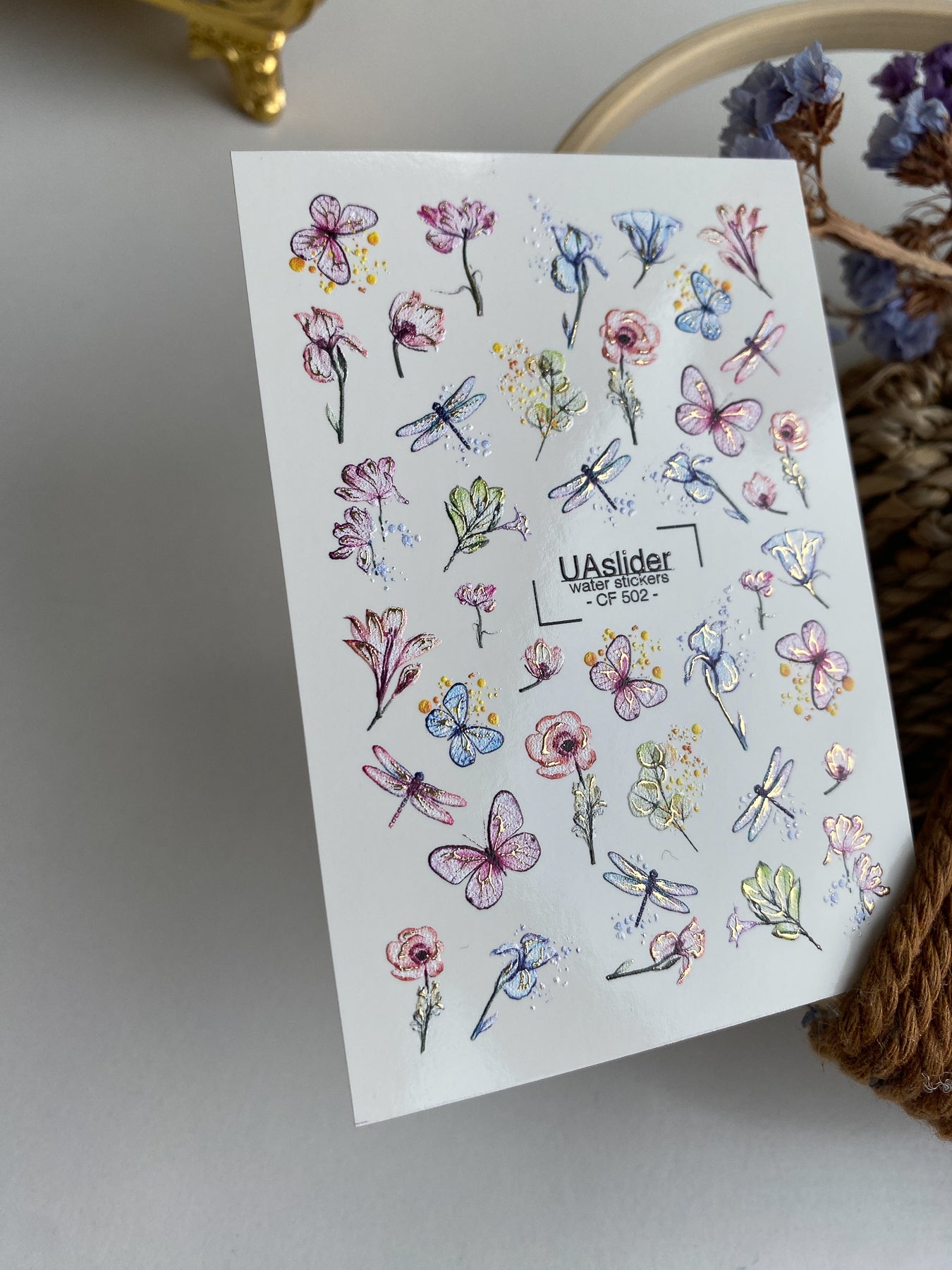 Nail Water Decal CF-502!