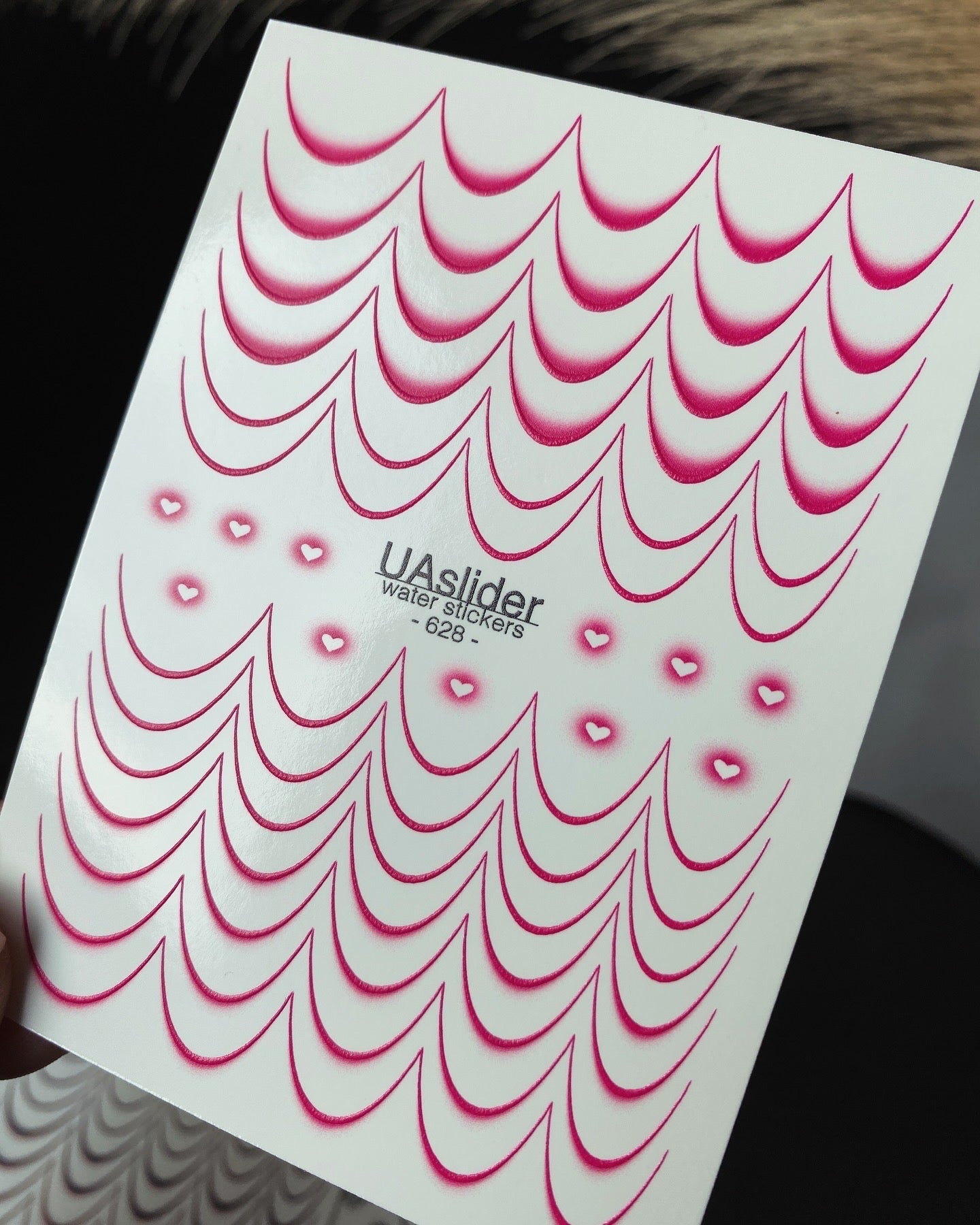 Nail Water Decal 628