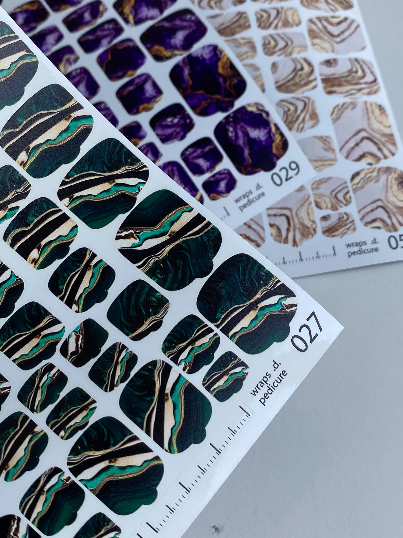 Nail wrap films wnb-027