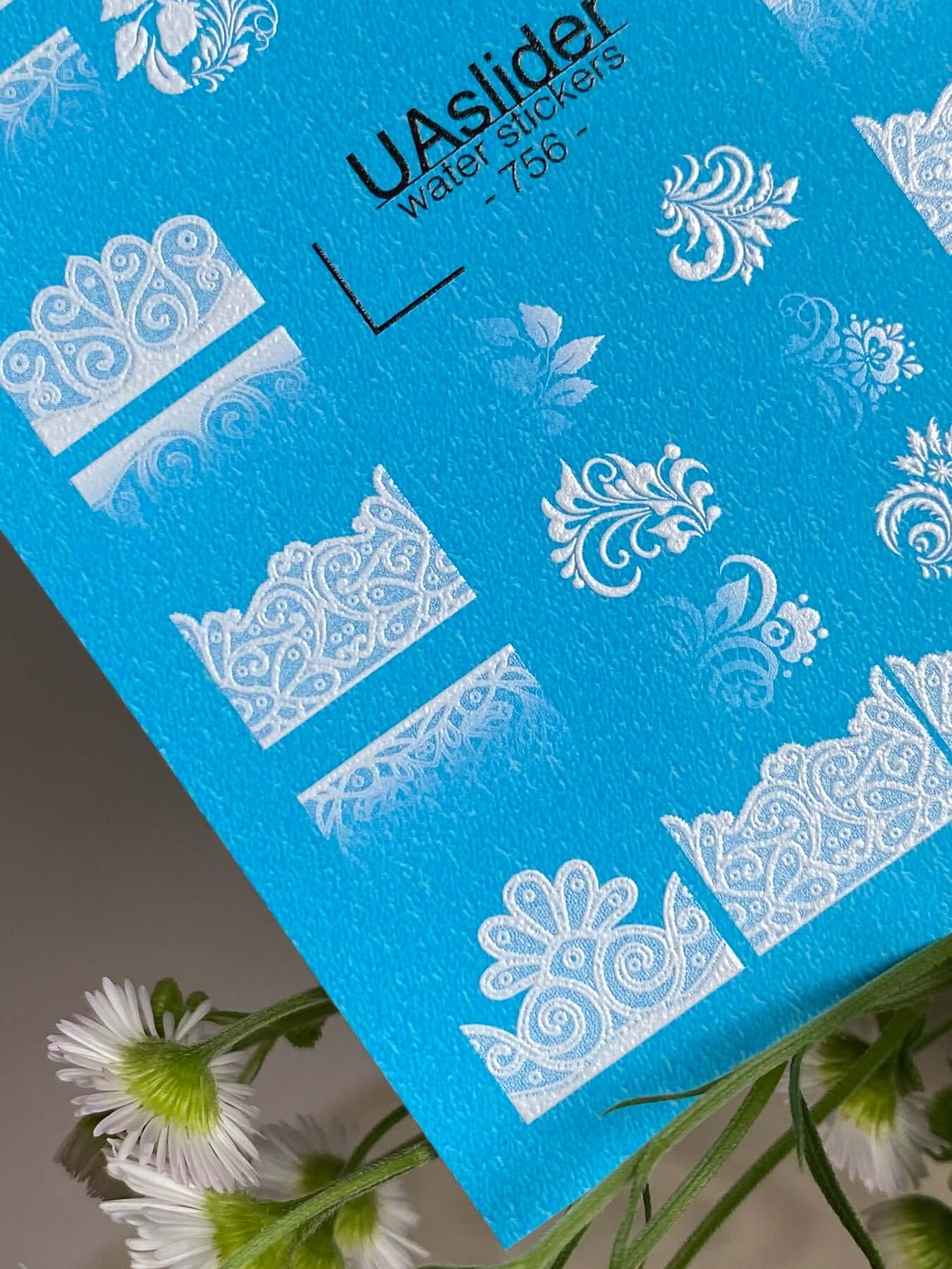 Nail Water Decal 756