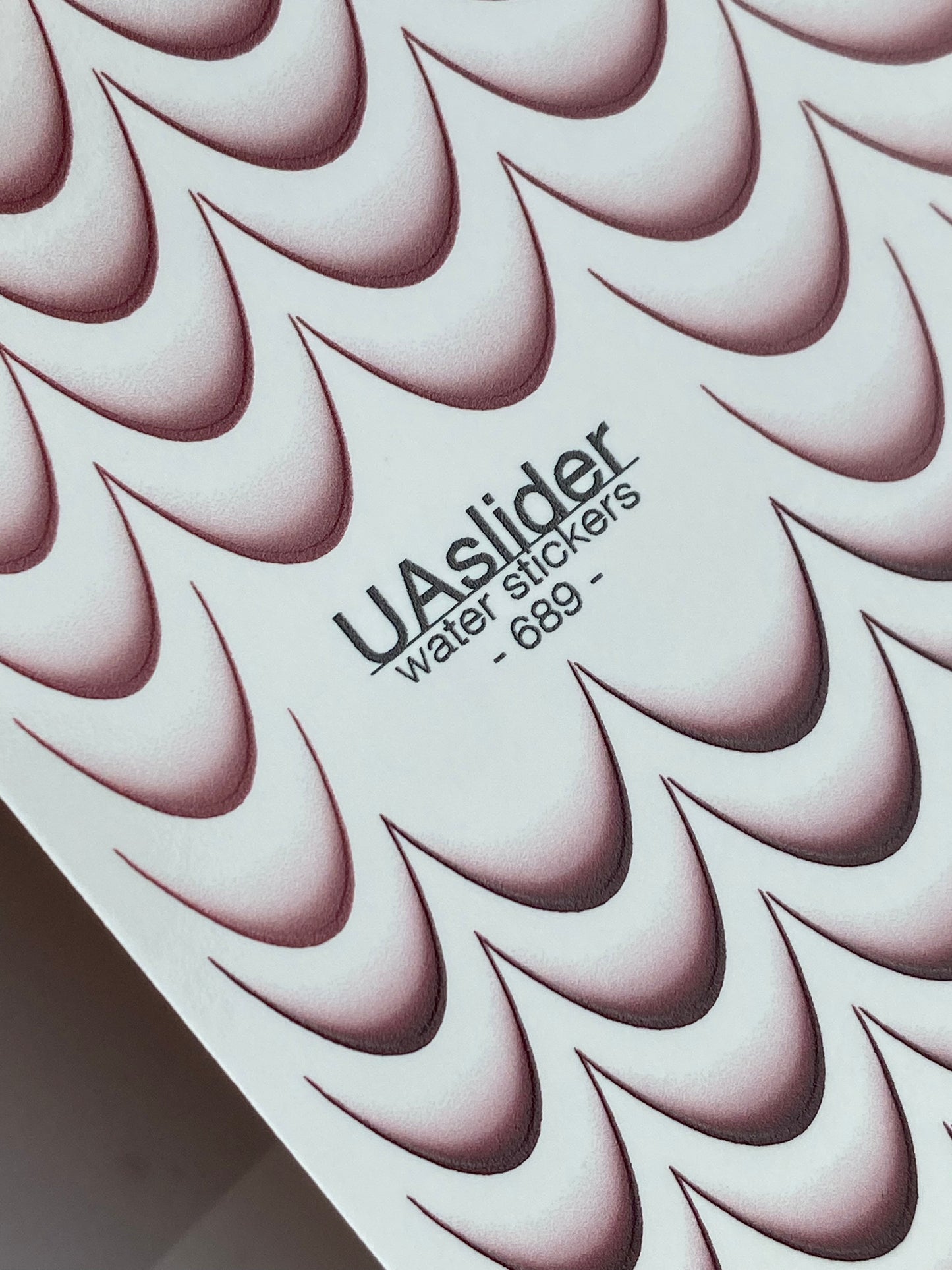 Nail Water Decal 689