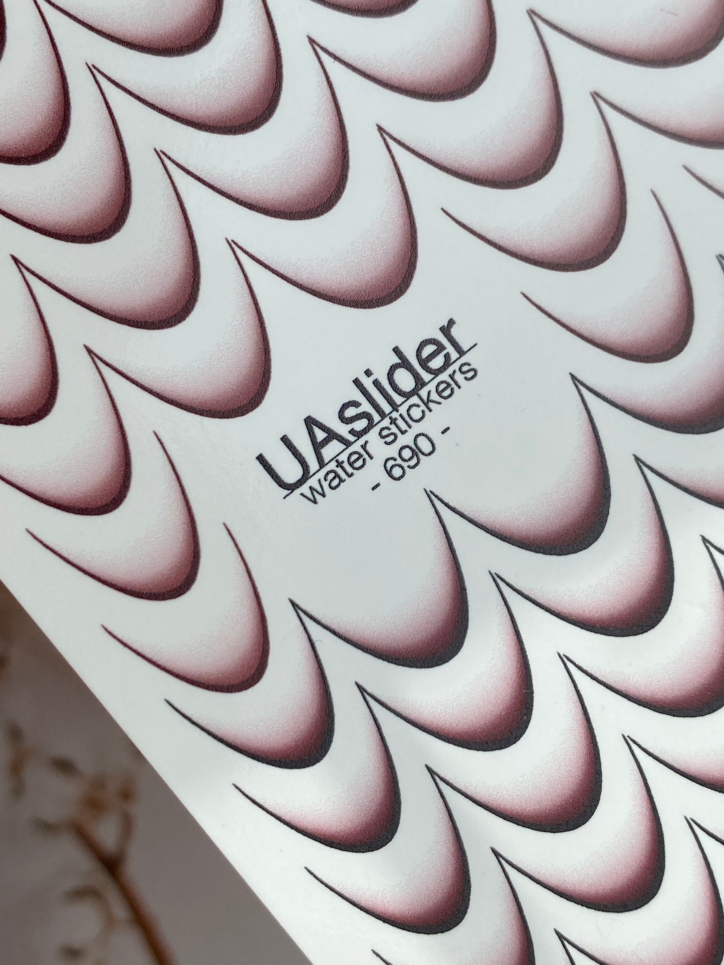 ネイルウォーターデカール 690