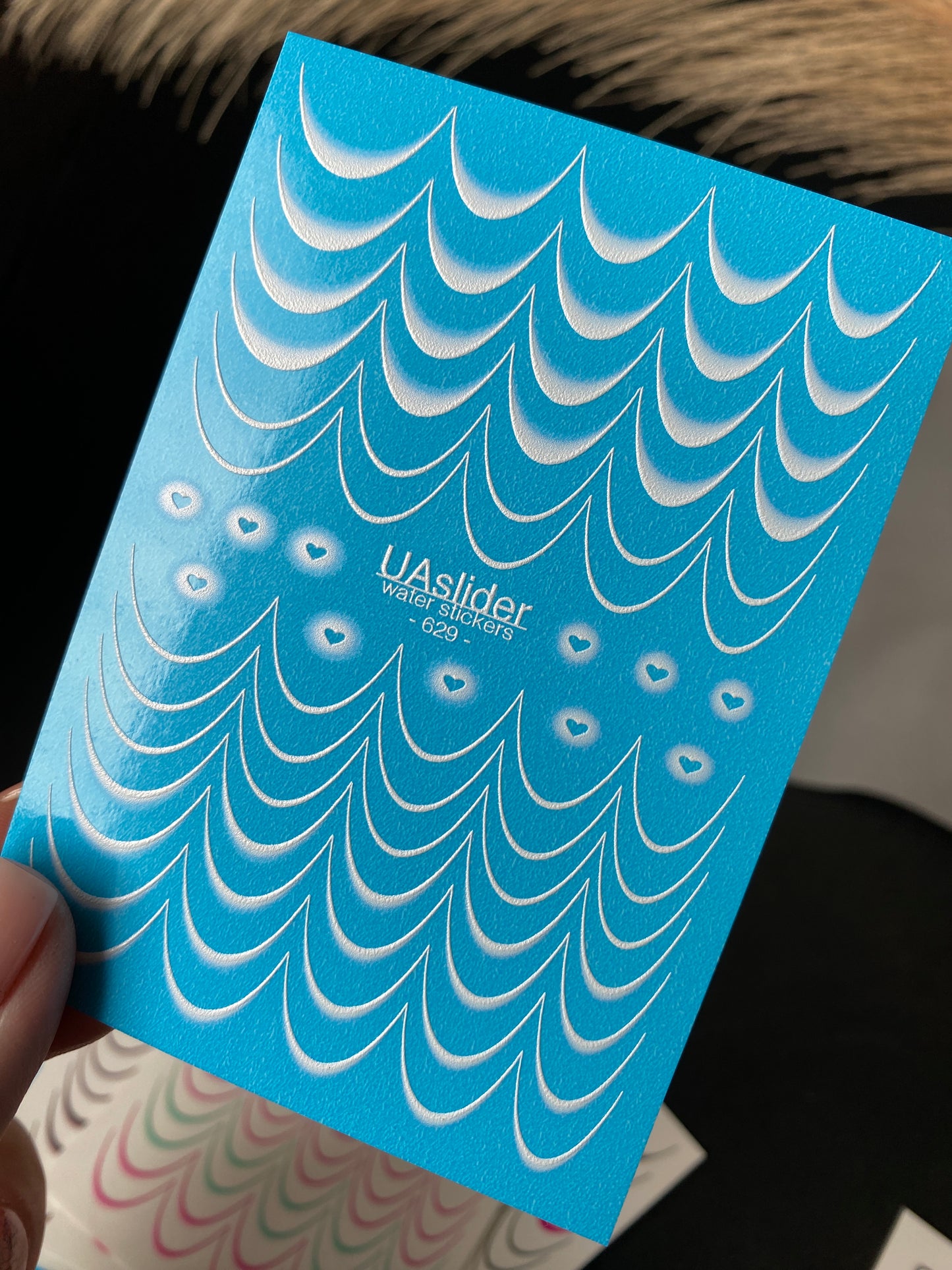 Nail Water Decal 629