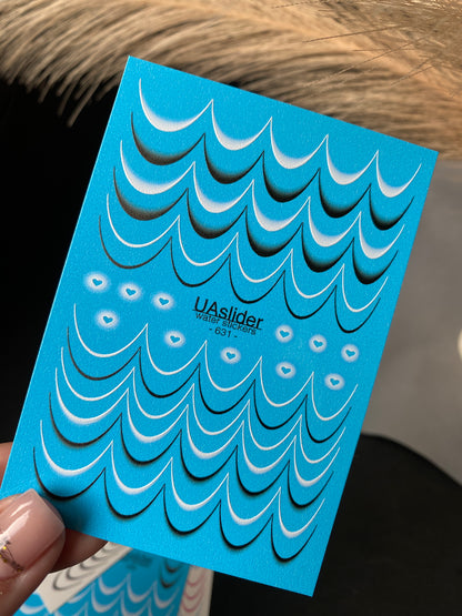 Nail Water Decal 631