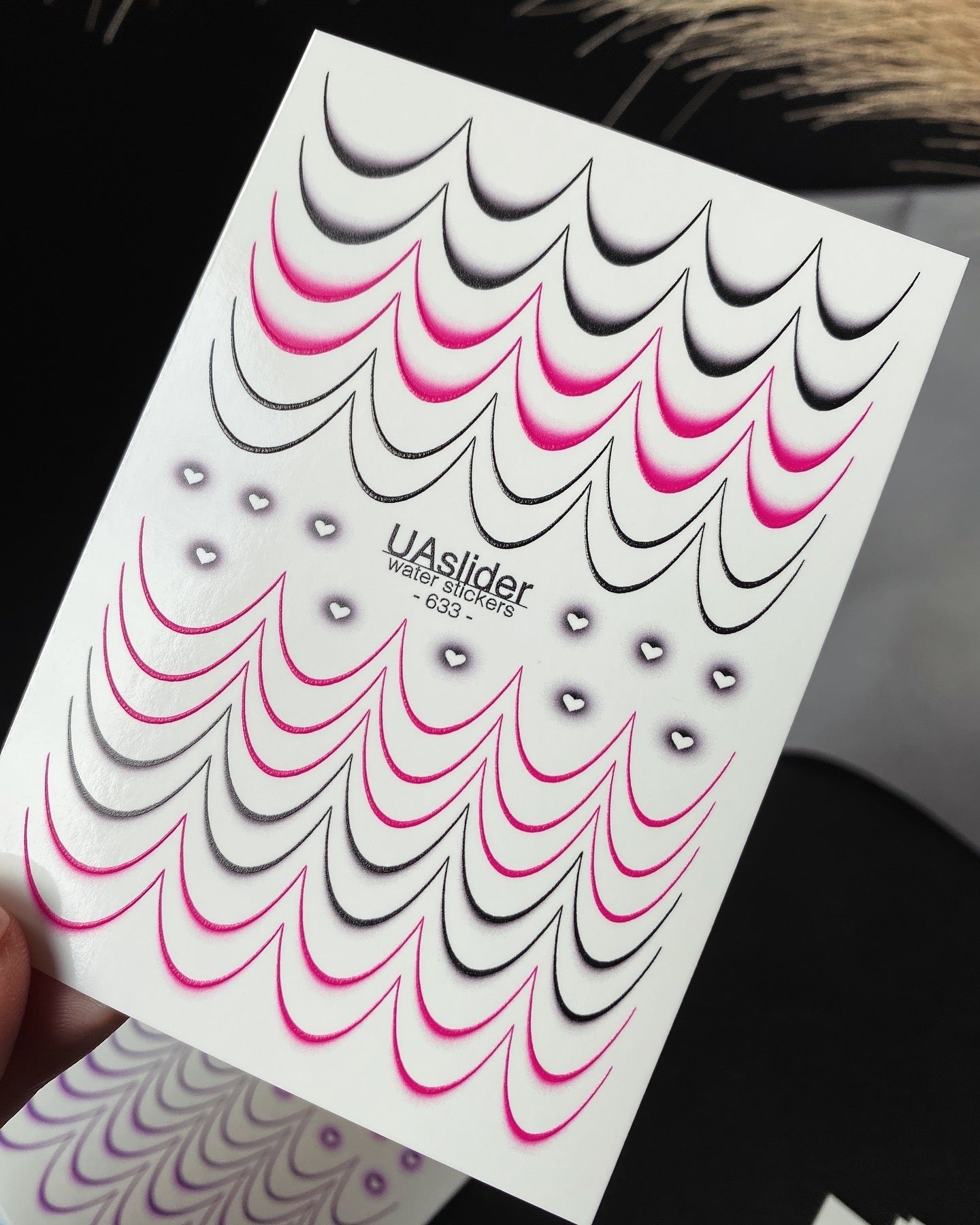 Nail Water Decal 633