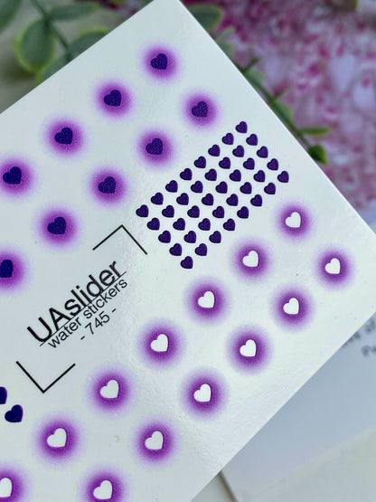 Nail Water Decal 745