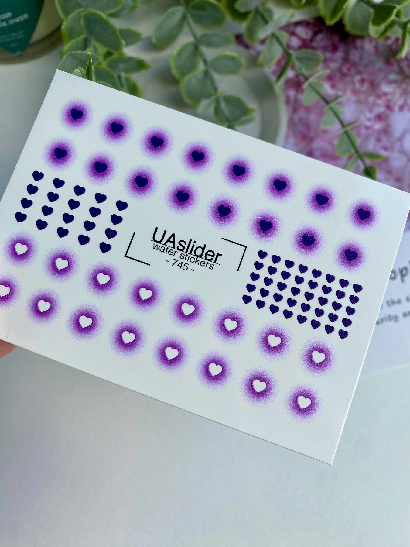 Nail Water Decal 745