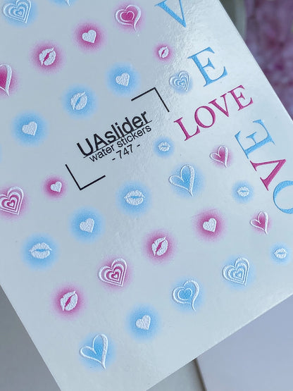 Nail Water Decal 747