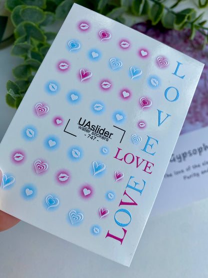 Nail Water Decal 747