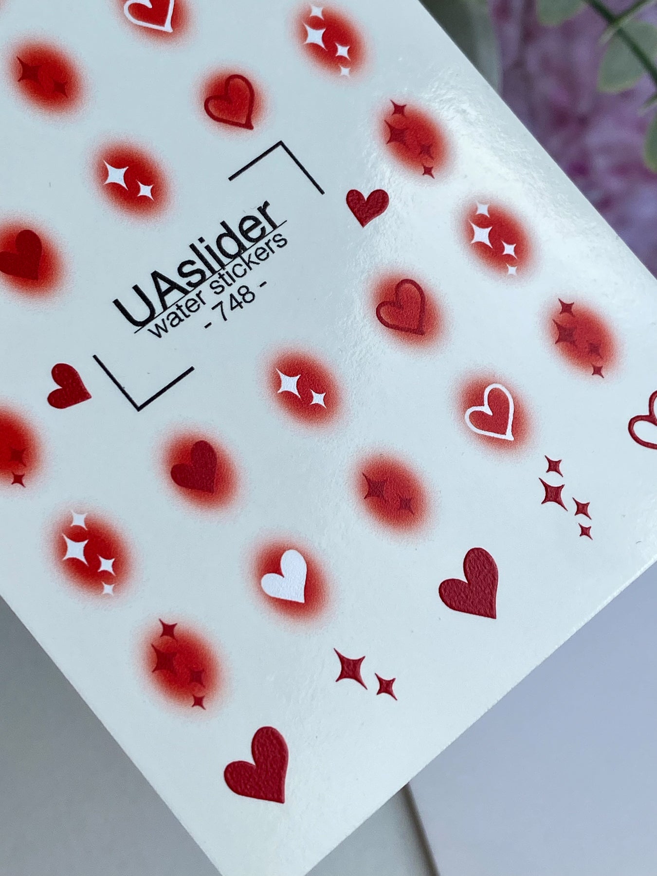 Nail Water Decal 748