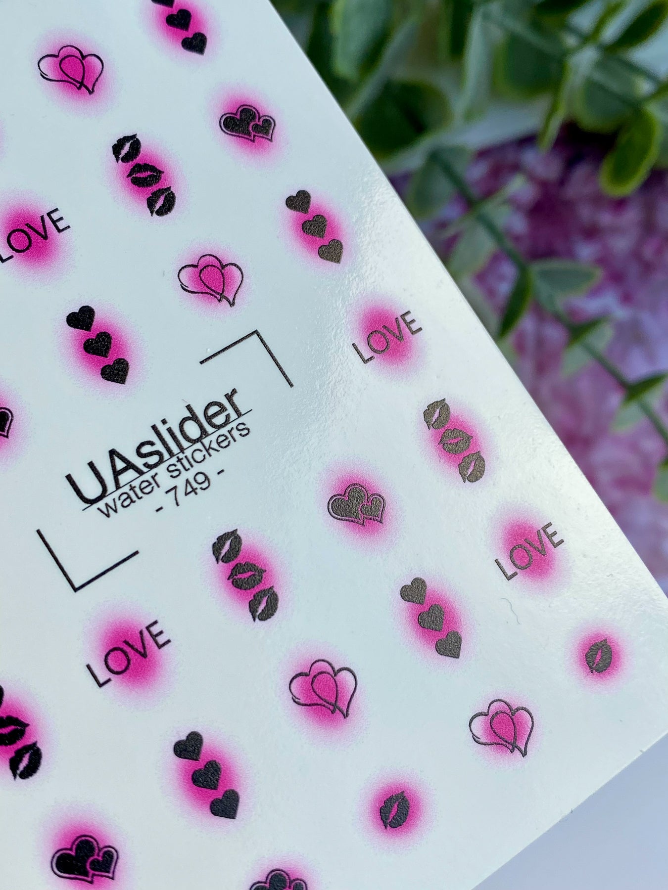 Nail Water Decal 749