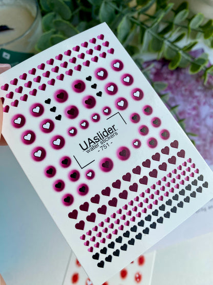 Nail Water Decal 751