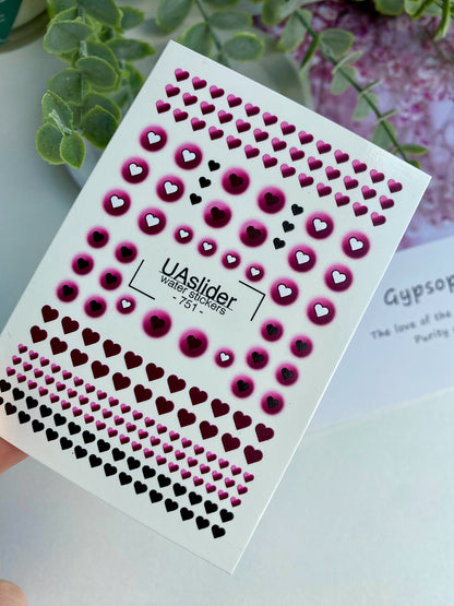 Nail Water Decal 751