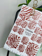 Pedicure nail wrap films mw-018 | Nail Wrap Films for Pedicure | Red Zebra Pattern Design