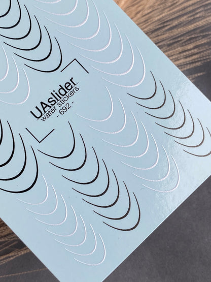 Nail Water Decal 692