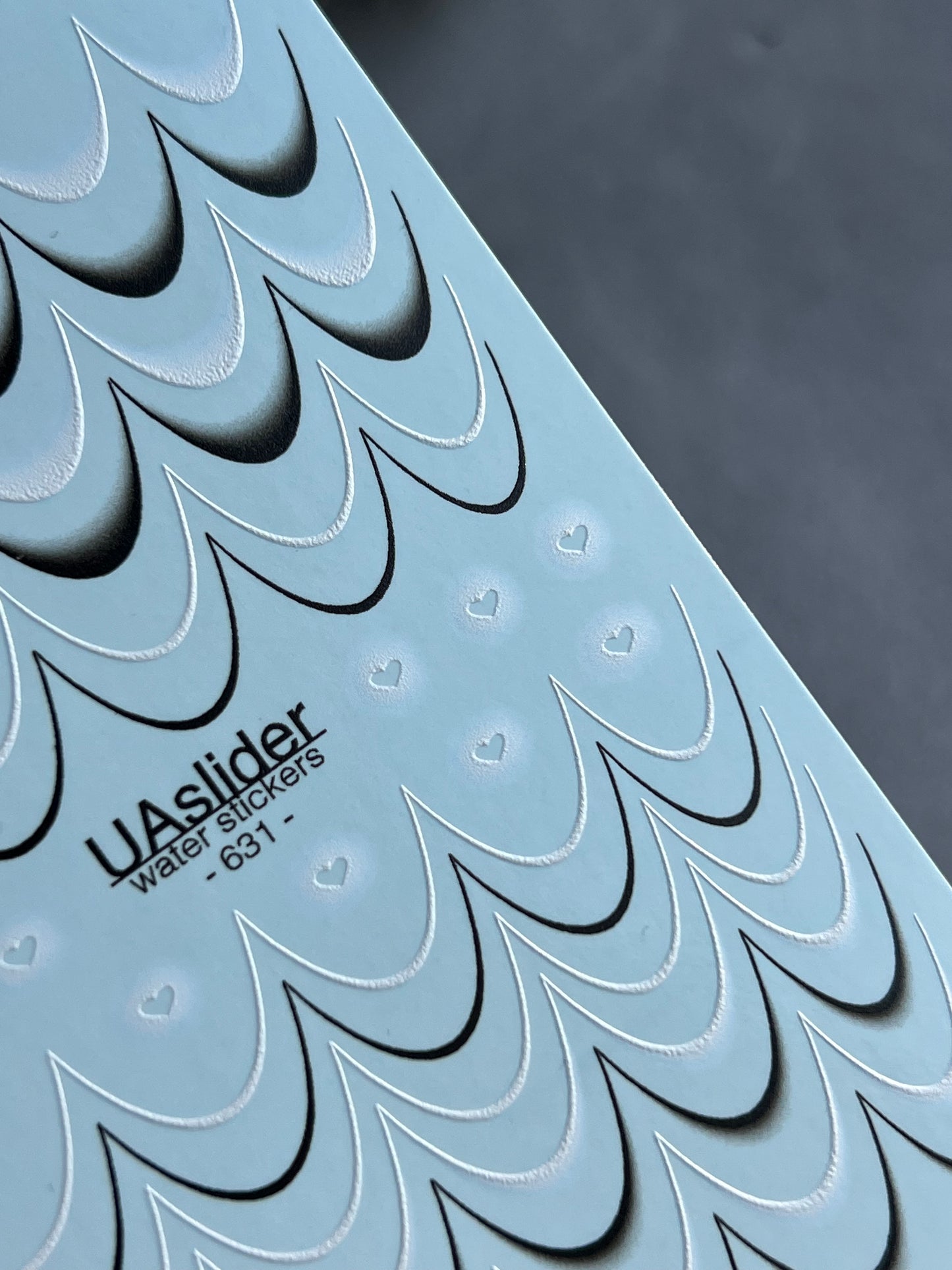 Nail Water Decal 631