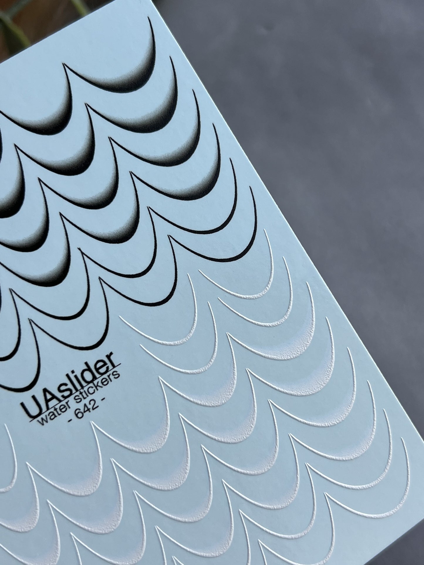 Nail Water Decal 642