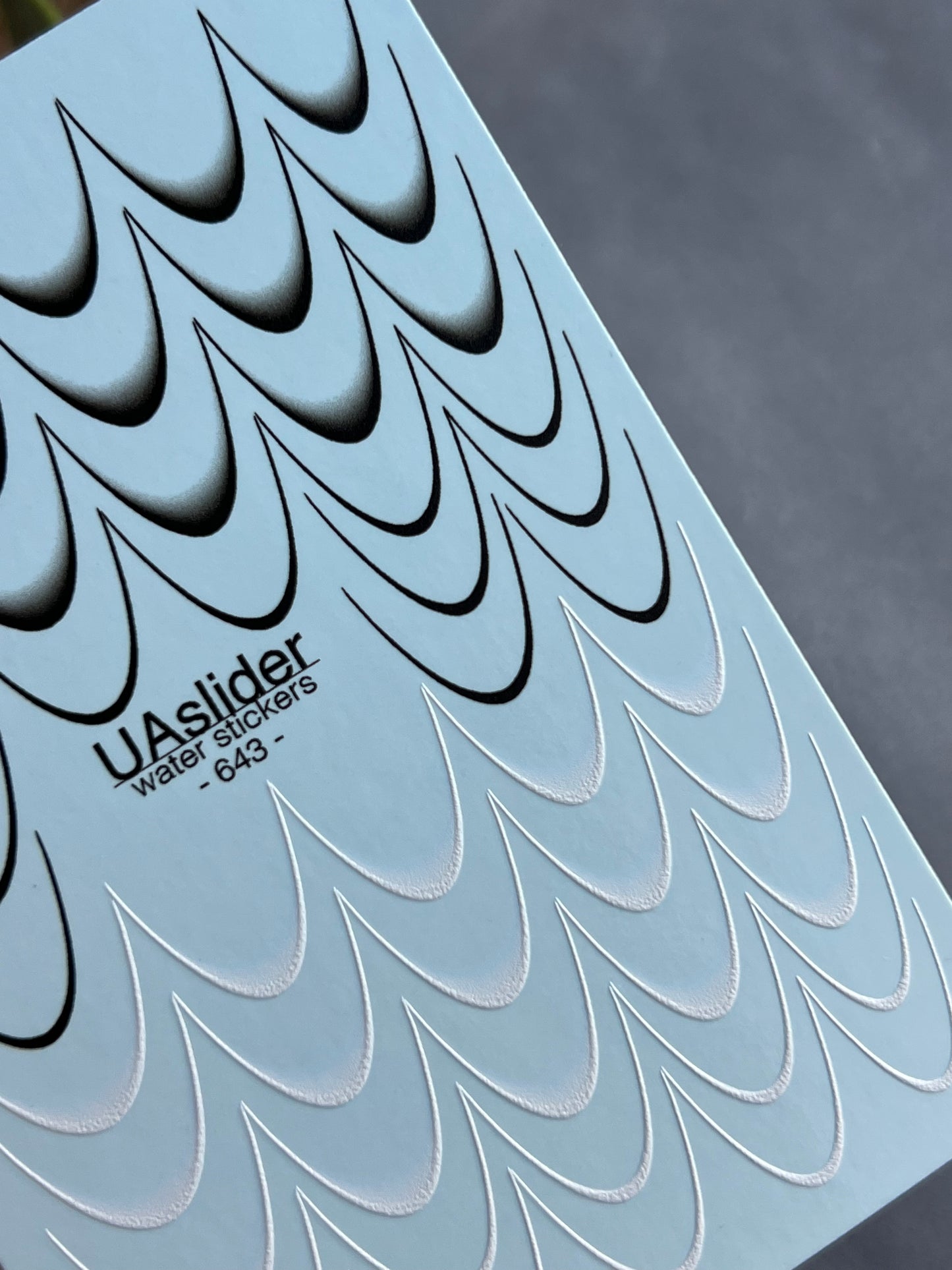 Nail Water Decal 643