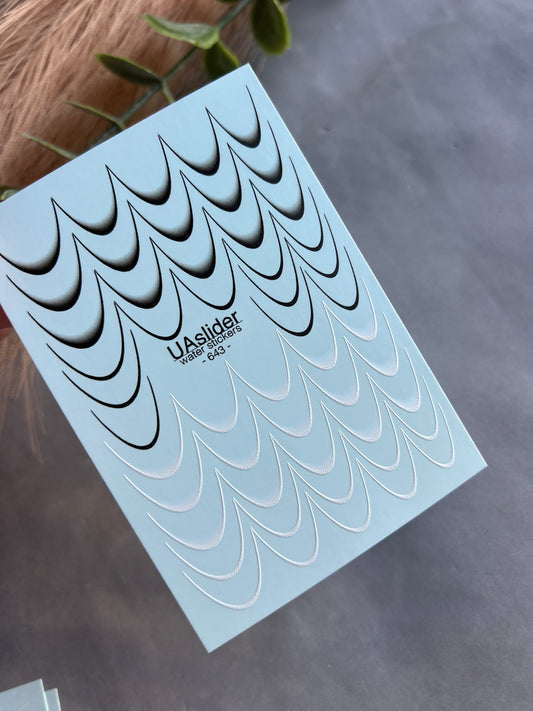 Nail Water Decal 643