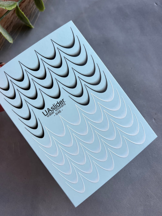 Nail Water Decal 648