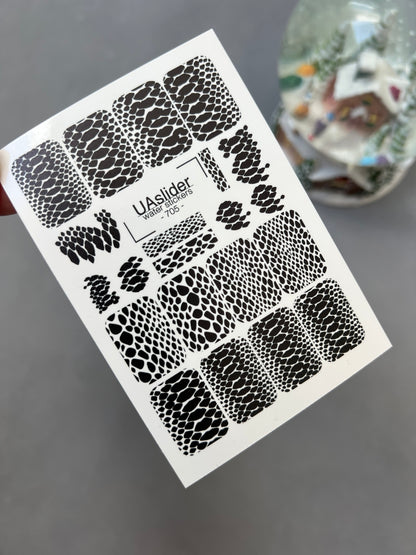 Nail Water Decal 705