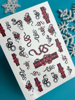 Nail Water Decal 712