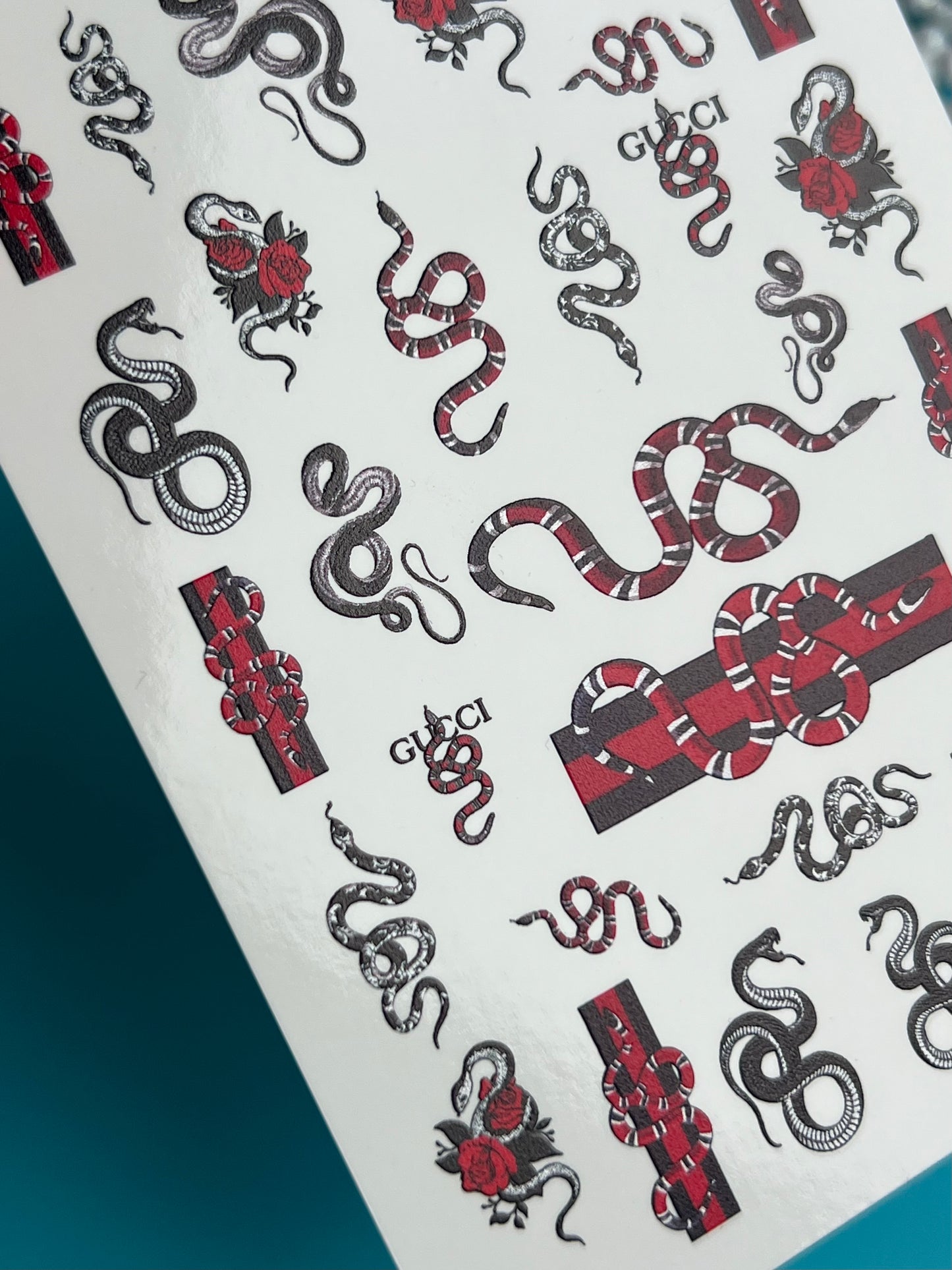 Nail Water Decal 712