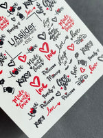 Nail Water Decal 605 - UASLIDER