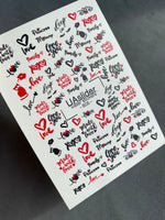 Nail Water Decal 605 - UASLIDER