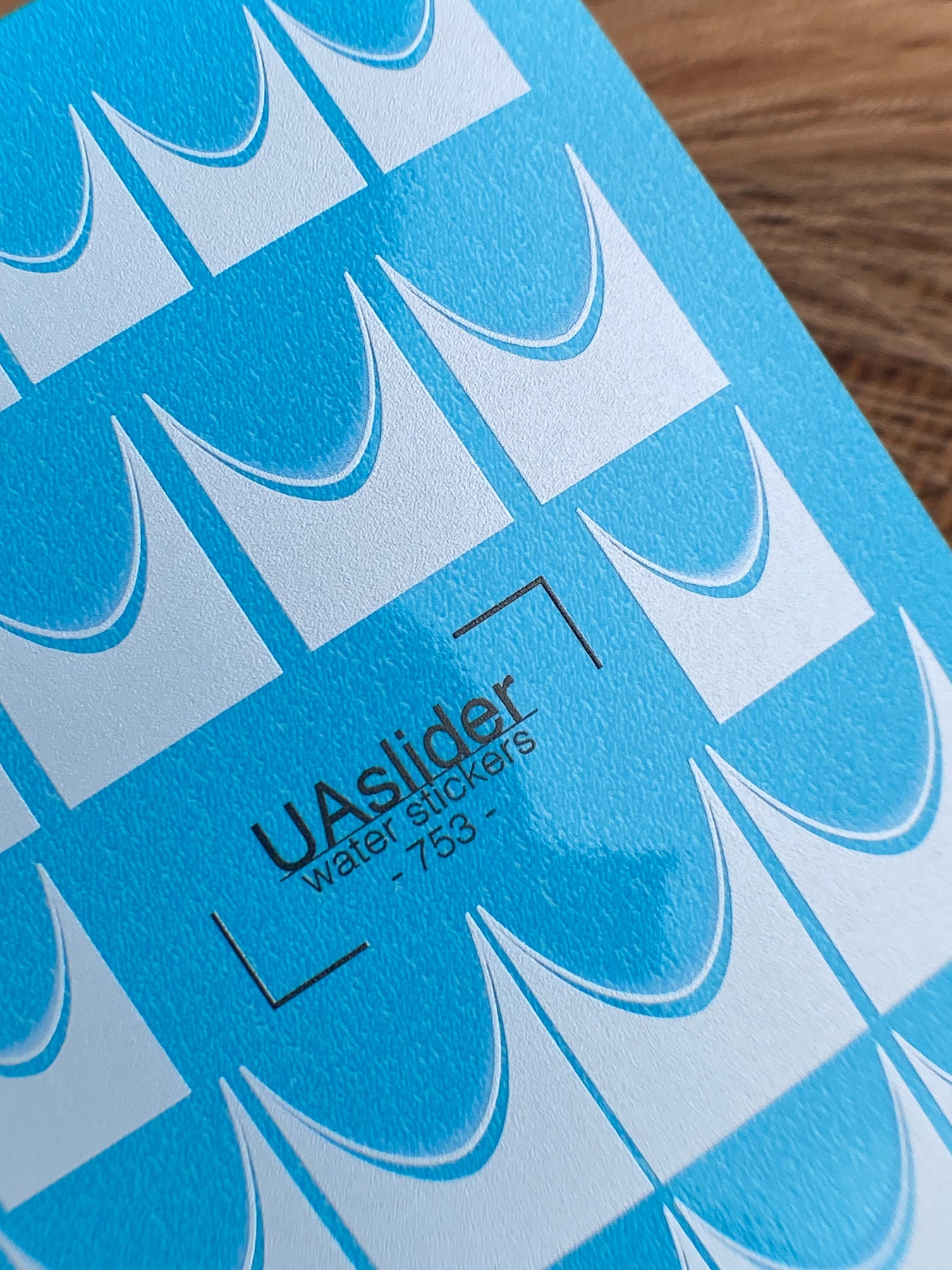 Calcomanía de agua para uñas 753