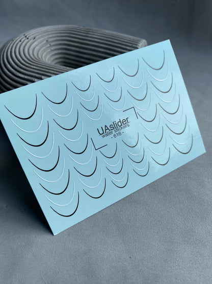 Nail Water Decal 616