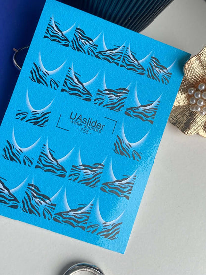 Nail Water Decal 755