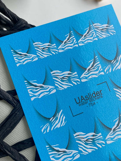 Nail Water Decal 754