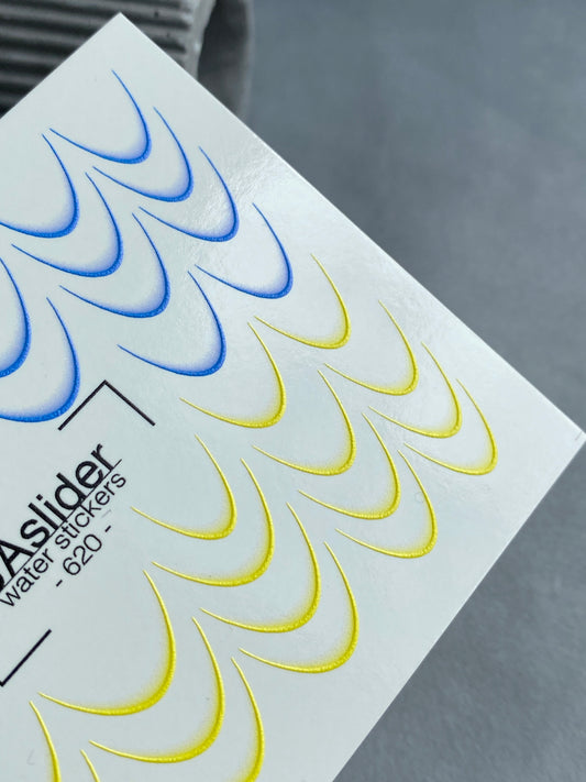 Nail Water Decal 620