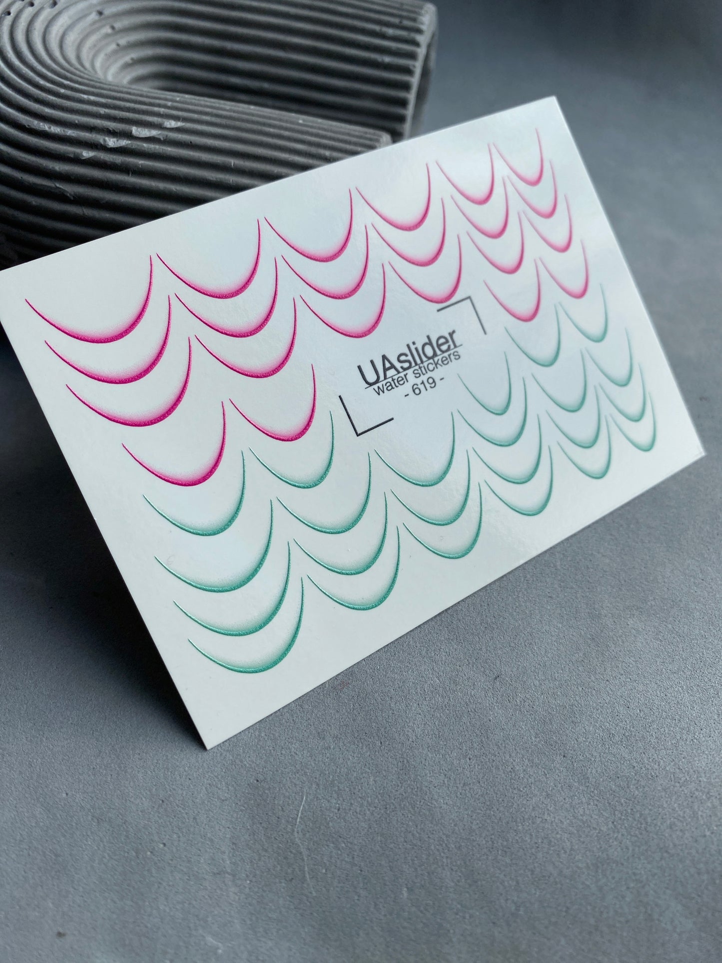 Nail Water Decal 619