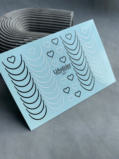 Nail Water Decal 621