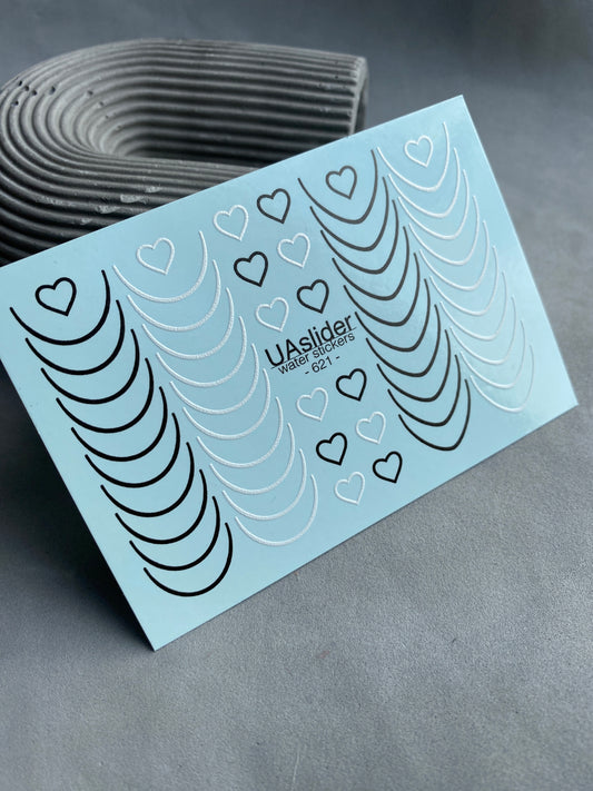 Nail Water Decal 621