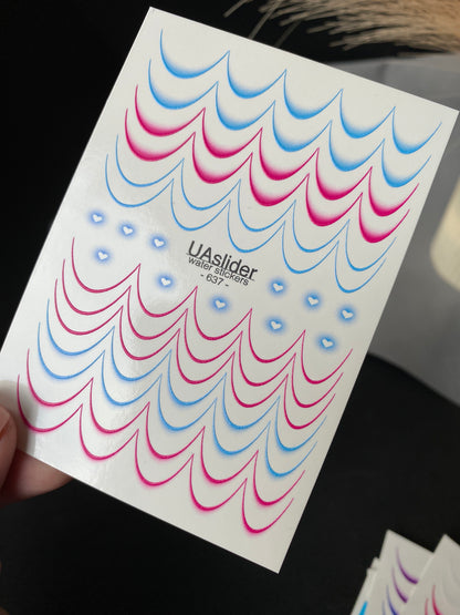 Nagel Water Decal 637