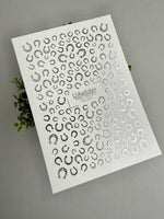 Horseshoe Nail Decals — Silver Foil Lucky Horseshoes | Fs-304