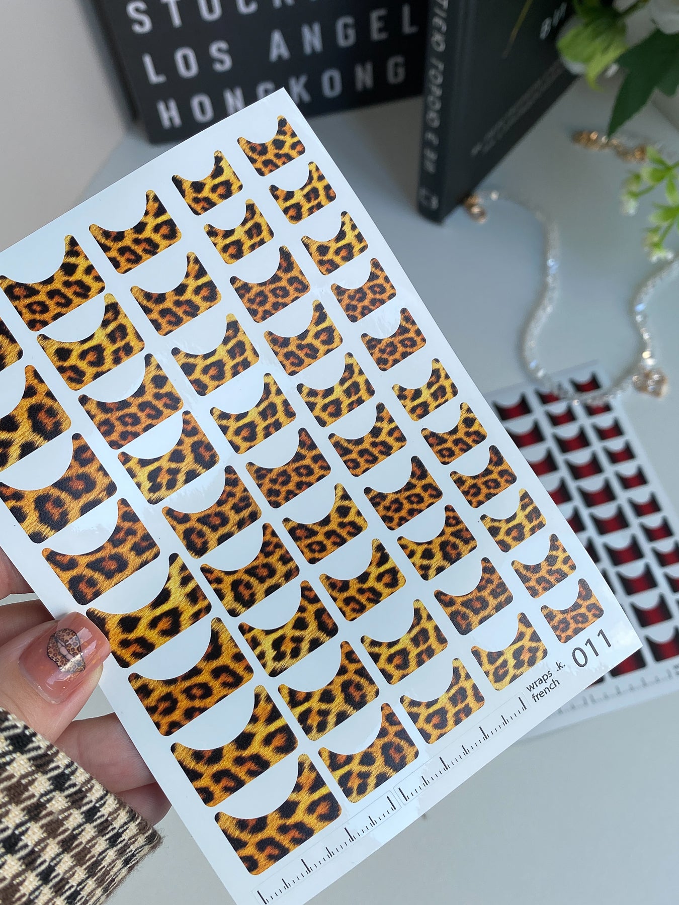 Nail wrap films wnb-011