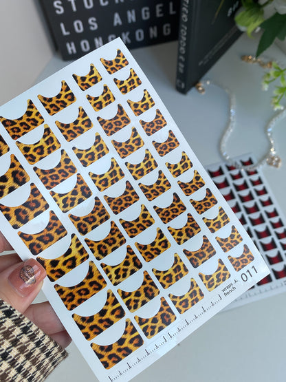 Nail wrap films wnb-011