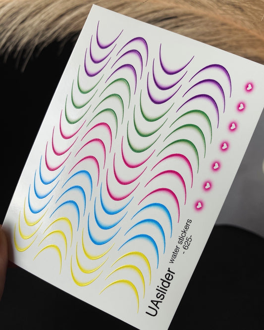 Nail Water Decal 625