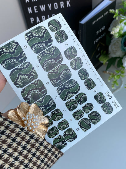 Nail wrap films wnb-065