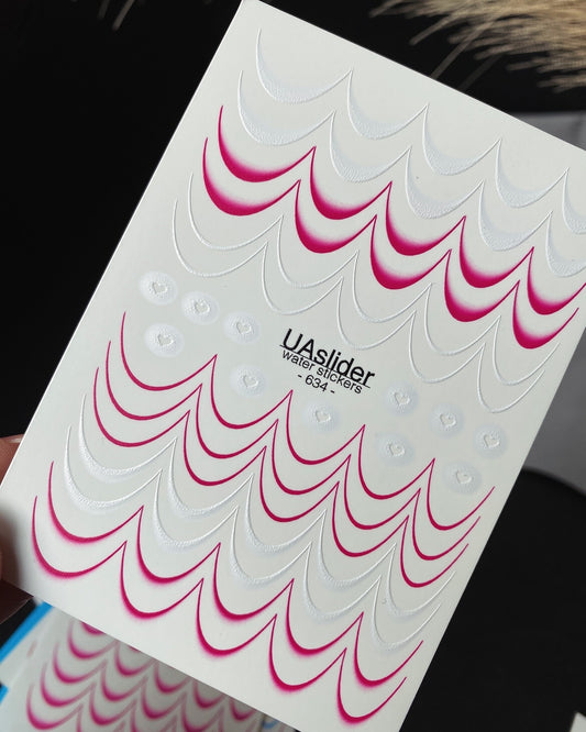 Nail Water Decal 634